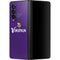 NFL Minnesota Vikings Team Jersey Galaxy Z Fold3 5G Skin