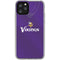 NFL Minnesota Vikings Team Jersey iPhone 11 Pro Clear Case