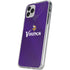 NFL Minnesota Vikings Team Jersey iPhone 11 Pro Clear Case
