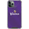 NFL Minnesota Vikings Team Jersey iPhone 11 Pro Max Clear Case