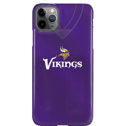 NFL Minnesota Vikings Team Jersey iPhone 11 Pro Max Lite Case