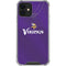 NFL Minnesota Vikings Team Jersey iPhone 12 Clear Case