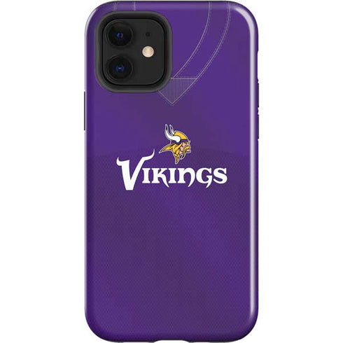 NFL Minnesota Vikings Team Jersey iPhone 12 Impact Case