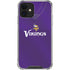 NFL Minnesota Vikings Team Jersey iPhone 12 Mini Clear Case