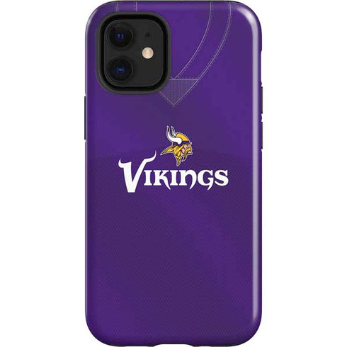 NFL Minnesota Vikings Team Jersey iPhone 12 Mini Impact Case