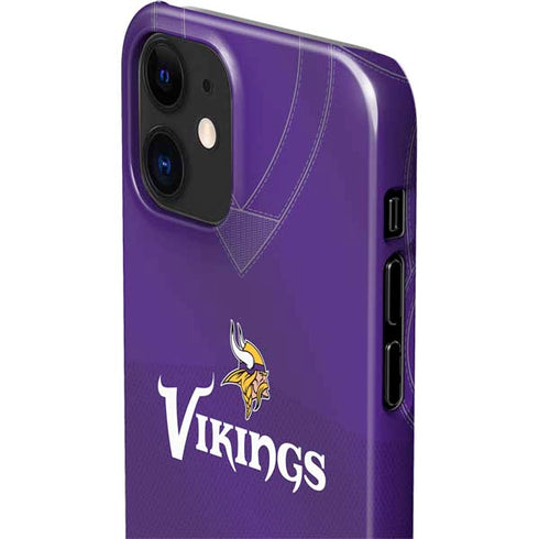 NFL Minnesota Vikings Team Jersey iPhone 12 Mini Lite Case