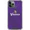 NFL Minnesota Vikings Team Jersey iPhone 12 Pro Clear Case