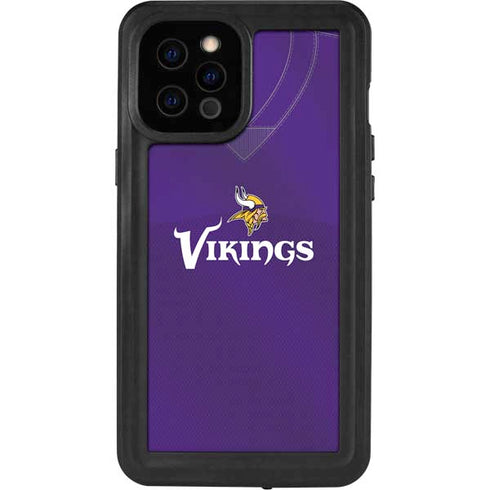 NFL Minnesota Vikings Team Jersey iPhone 12 Pro Max Waterproof Case