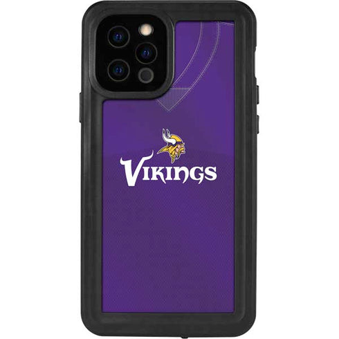 NFL Minnesota Vikings Team Jersey iPhone 12 Pro Waterproof Case
