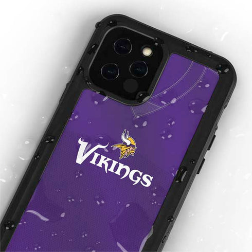 NFL Minnesota Vikings Team Jersey iPhone 12 Pro Waterproof Case