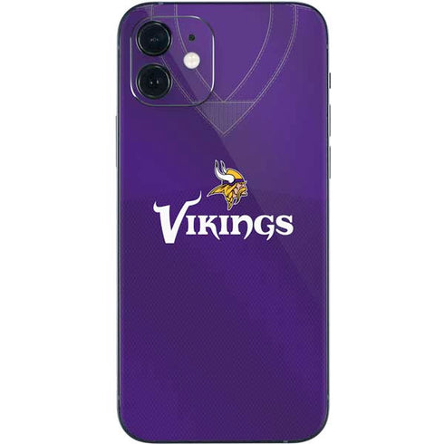 NFL Minnesota Vikings Team Jersey iPhone 12 Skin