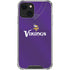 NFL Minnesota Vikings Team Jersey iPhone 13 Clear Case