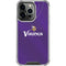 NFL Minnesota Vikings Team Jersey iPhone 13 Pro Clear Case