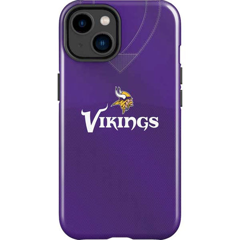 NFL Minnesota Vikings Team Jersey iPhone 14 Plus Impact Case