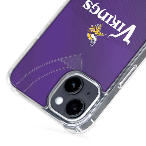 NFL Minnesota Vikings Team Jersey iPhone 15 MagSafe Case