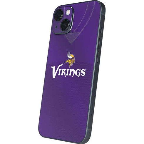 NFL Minnesota Vikings Team Jersey iPhone 15 Plus Skin