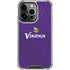 NFL Minnesota Vikings Team Jersey iPhone 15 Pro Clear Case