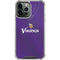 NFL Minnesota Vikings Team Jersey iPhone 14 Pro Max Clear Case