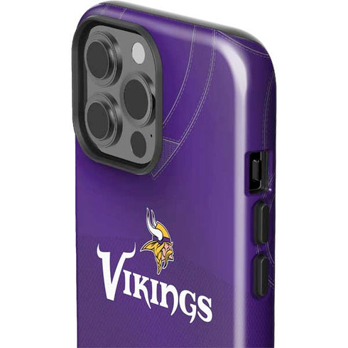 NFL Minnesota Vikings Team Jersey iPhone 15 Pro Max Impact Case