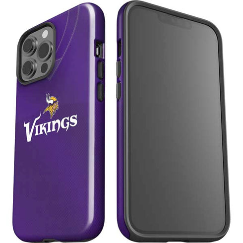 NFL Minnesota Vikings Team Jersey iPhone 15 Pro Max Impact Case
