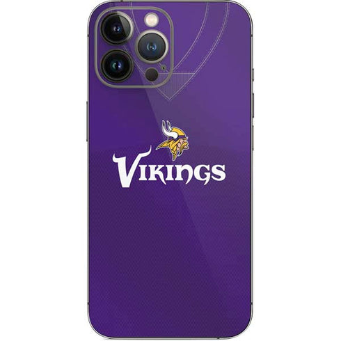 NFL Minnesota Vikings Team Jersey iPhone 14 Pro Max Skin