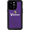 NFL Minnesota Vikings Team Jersey iPhone 14 Pro Waterproof Case