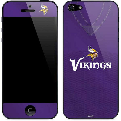 NFL Minnesota Vikings Team Jersey iPhone 5/5s/5SE Skin