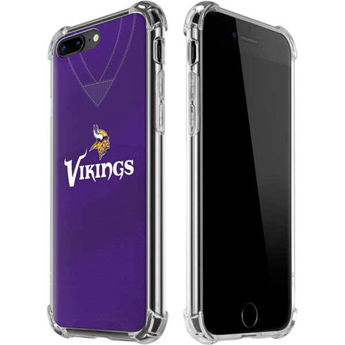 NFL Minnesota Vikings Team Jersey iPhone 7/8 Plus Clear Case