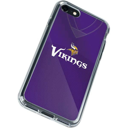 NFL Minnesota Vikings Team Jersey iPhone SE (2nd & 3rd Gen) Clear Case