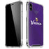 NFL Minnesota Vikings Team Jersey iPhone X/XS Clear Case