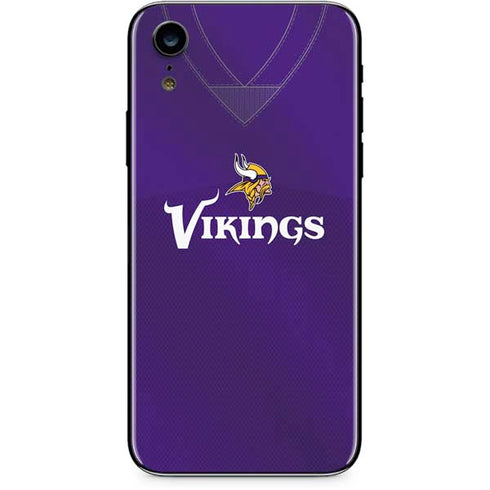 NFL Minnesota Vikings Team Jersey iPhone XR Skin