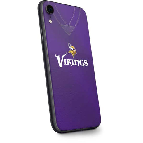 NFL Minnesota Vikings Team Jersey iPhone XR Skin