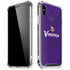 NFL Minnesota Vikings Team Jersey iPhone XS Max Clear Case