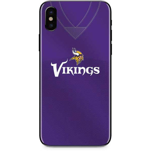 NFL Minnesota Vikings Team Jersey iPhone XS Max Skin