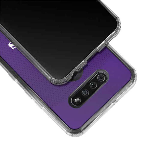 NFL Minnesota Vikings Team Jersey LG K51/Q51 Clear Case