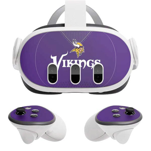 NFL Minnesota Vikings Team Jersey Meta Quest 3 Skin