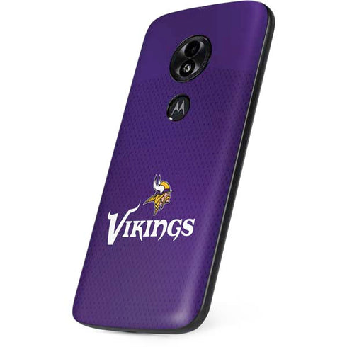 NFL Minnesota Vikings Team Jersey Moto E5 Play Skin