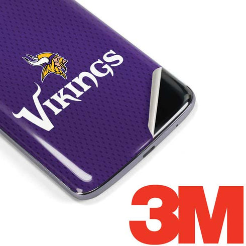 NFL Minnesota Vikings Team Jersey Moto E5 Plus Skin