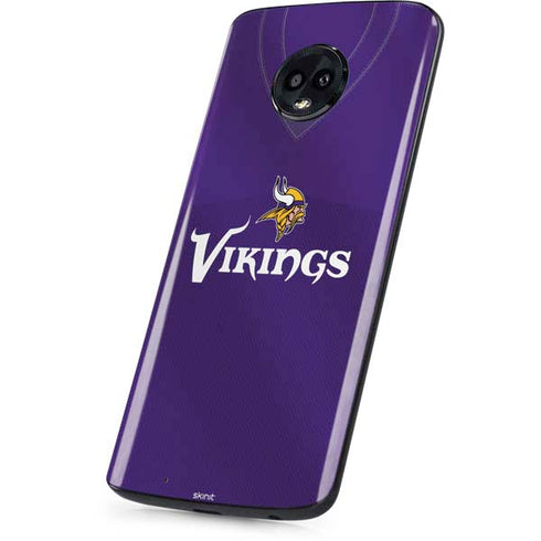 NFL Minnesota Vikings Team Jersey Moto G6 Skin
