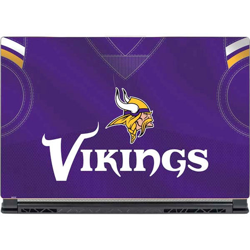 NFL Minnesota Vikings Team Jersey MSI GS65 Stealth Laptop Skin
