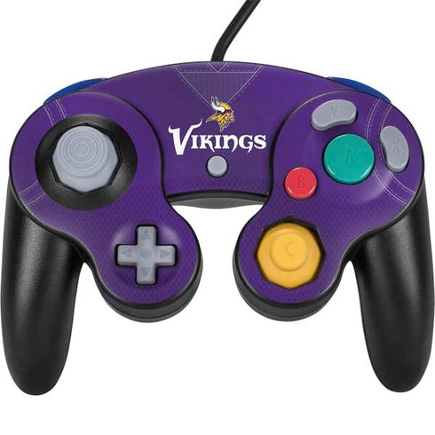 NFL Minnesota Vikings Team Jersey Nintendo GameCube Controller Skin
