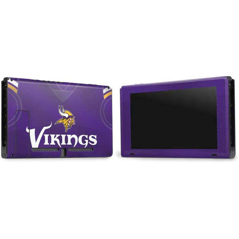 NFL Minnesota Vikings Team Jersey Nintendo Switch Bundle Skin