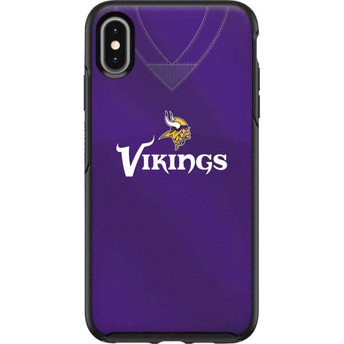 NFL Minnesota Vikings Team Jersey Otterbox Symmetry iPhone Skin