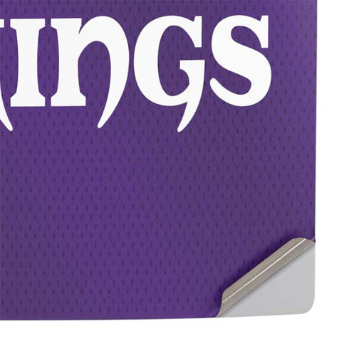 NFL Minnesota Vikings Team Jersey PS5 Slim Digital Edition Console Skin