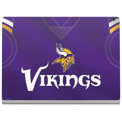 NFL Minnesota Vikings Team Jersey Surface Book 2 13.5in Skin