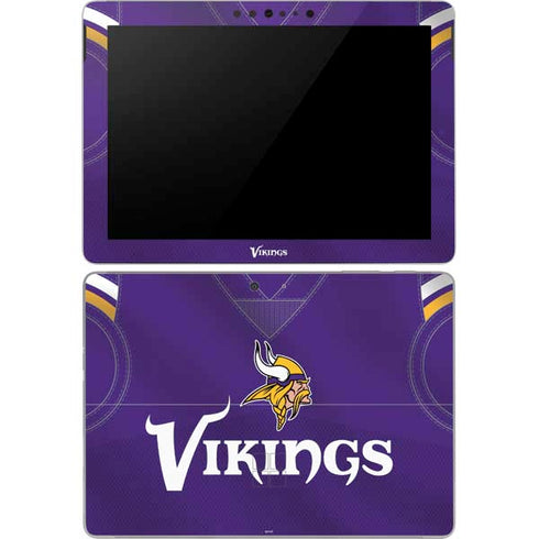 NFL Minnesota Vikings Team Jersey Surface Go Skin