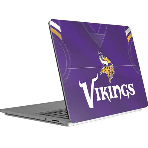 NFL Minnesota Vikings Team Jersey Surface Laptop Studio Skin