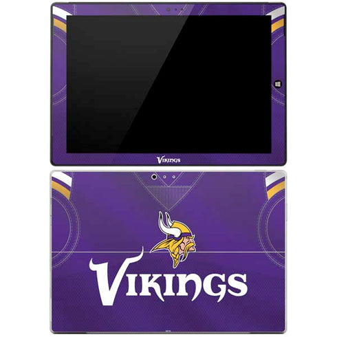 NFL Minnesota Vikings Team Jersey Surface Pro 3 Skin