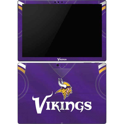 NFL Minnesota Vikings Team Jersey Surface Pro 6 Skin