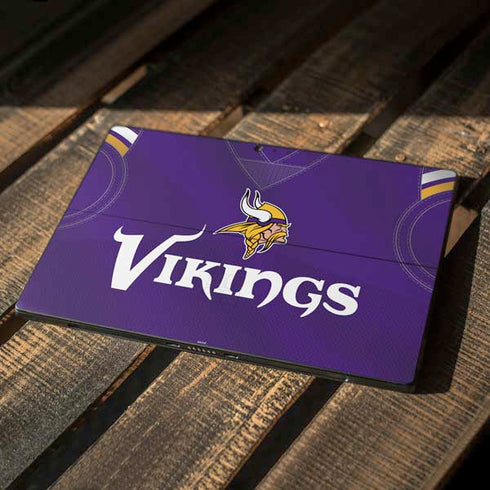 NFL Minnesota Vikings Team Jersey Surface Pro 6 Skin